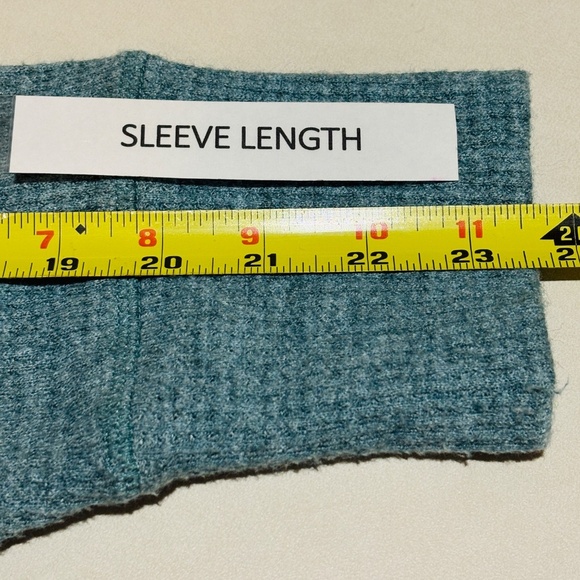 Soma Lounge Pajama Set Women XL Blue Waffle Long Sleeve Long Pants Cozy Casual - Picture 11 of 16